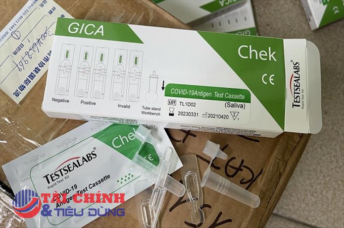 Phát hiện cơ sở kinh doanh Test thử nhanh Covid-19 không rõ nguồn gốc tại Hà Nội