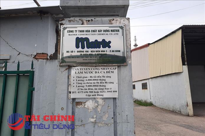 Nhà máy sản xuất mỹ phẩm Dr Mai nằm trong công ty hóa chất