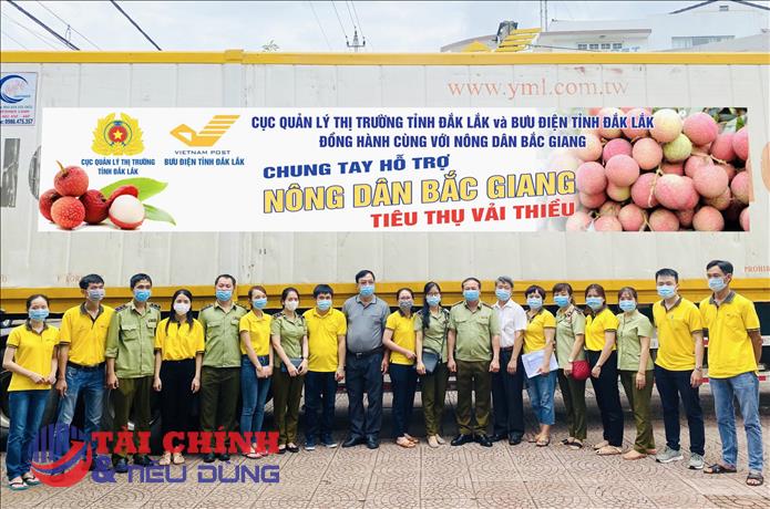 Đắk Lắk: Tiêu thụ hết 30 tấn vải thiều Bắc Giang sau một ngày được kết nối