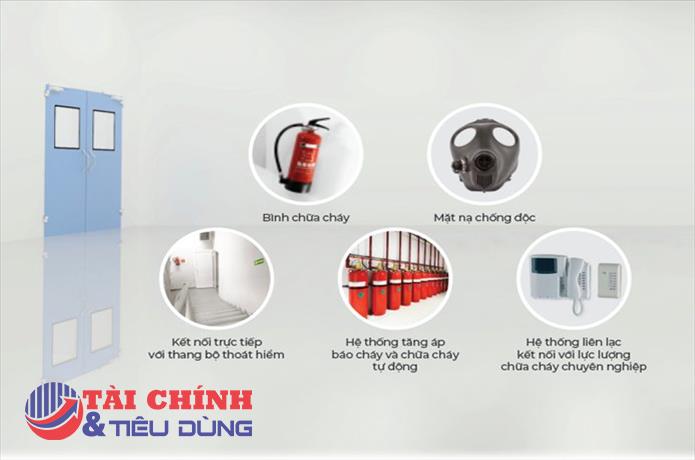 Phòng lánh nạn - của hiếm ở các chung cư Hà Nội