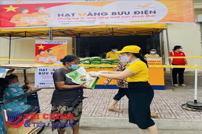 “Hạt vàng Bưu điện” chung tay vì cộng đồng vượt trên thách thức của dịch Covid-19