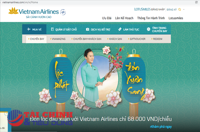 Giá vé máy bay dịp Tết giảm mạnh kèm nhiều ưu đãi lớn nhưng vẫn vắng người mua