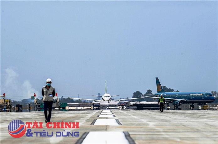 Chuẩn bị đưa vào khai thác đường băng 1A Sân bay Nội Bài
