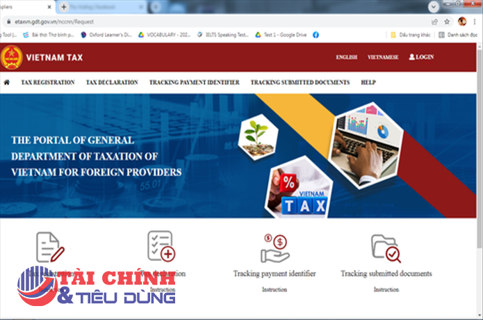 Nhà cung cấp ở nước ngoài nộp thuế qua mạng Internet như thế nào?