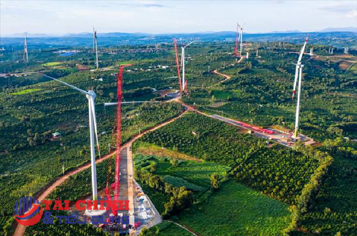 5.750 tỷ đồng trái phiếu đổ về nhà máy điện gió lớn nhất Việt Nam trong hai tháng
