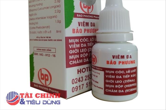 Thu hồi thuốc Viêm da Bảo Phương không đạt tiêu chuẩn chất lượng