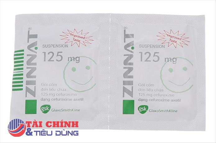 Thu hồi Giấy đăng ký lưu hành thuốc kháng sinh Zinnat Suspension