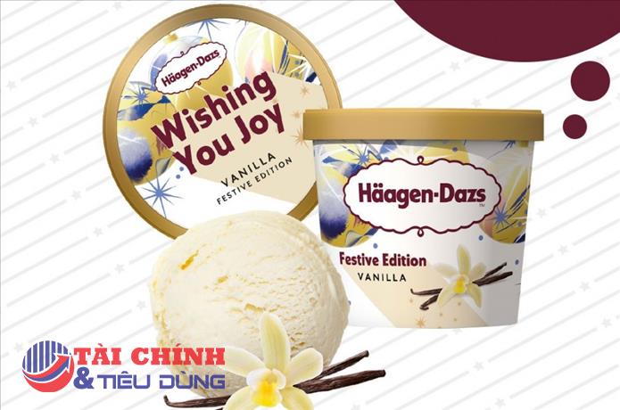 Thu hồi sản phẩm kem Haagen dazs vị Vani của Công ty TNHH Thực phẩm Ân Nam