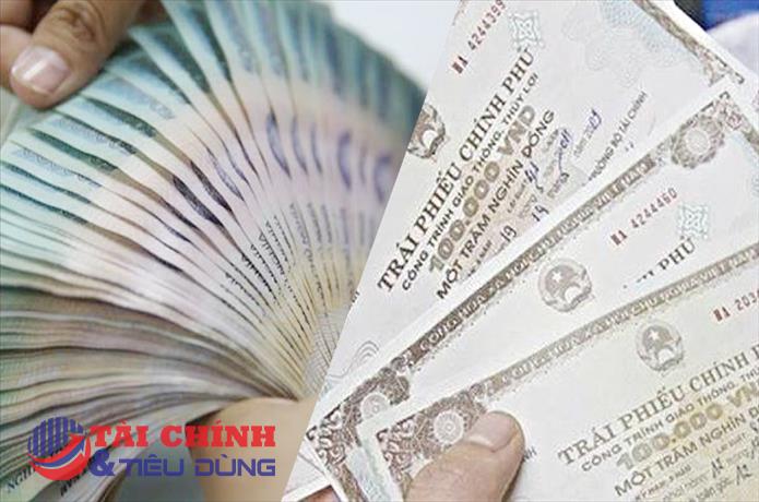 Lãi suất huy động trái phiếu Chính phủ có mức tăng 0,05 - 0,10%/năm trong tháng 7