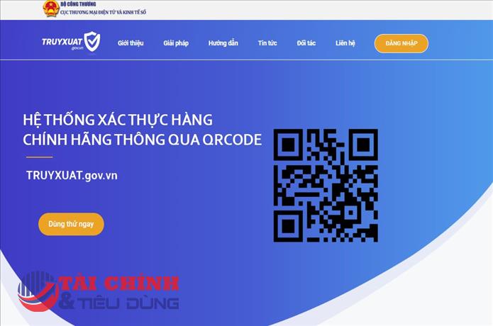 Xác thực hàng chính hãng thông qua QRCode trong thương mại điện tử