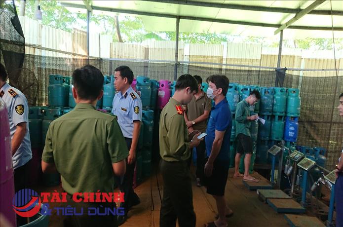 Bắc Giang phát hiện cơ sở san, chiết, nạp LPG trái phép