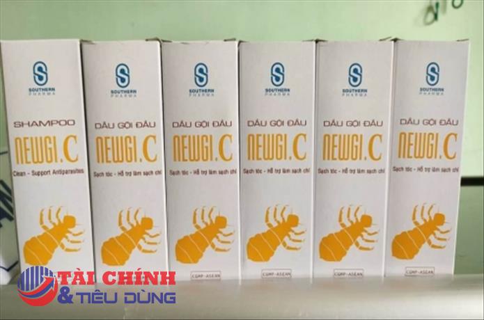 Thu hồi trên toàn quốc lô sản phẩm Dầu gội đầu Newgi.C