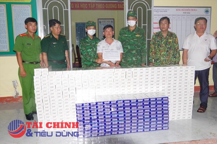Long An: Bắt đối tượng vận chuyển 6.000 bao thuốc lá ngoại nhập lậu ở huyện Bến Lức