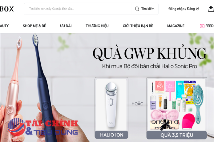 Công ty Sachi bị xử phạt vì quảng cáo không phép trên trang Lixibox