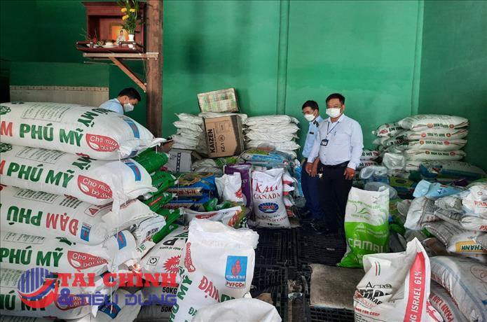 Bán phân bón không đảm bảo chất lượng, một cơ sở kinh doanh tại Tiền Giang bị phạt 65 triệu đồng