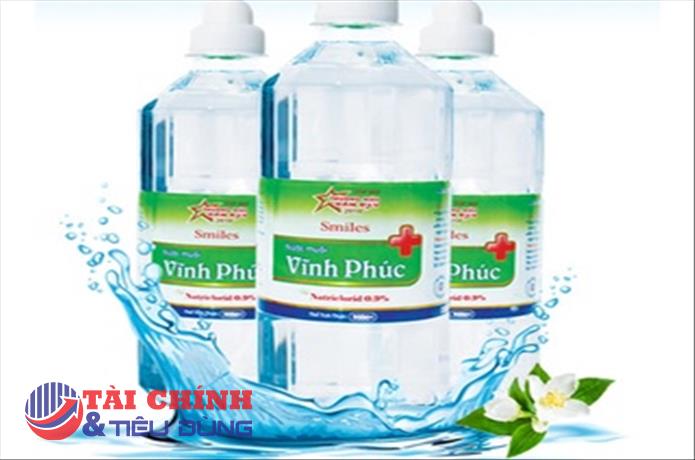 Đình chỉ lưu hành, thu hồi toàn quốc sản phẩm Nước muối Vĩnh Phúc