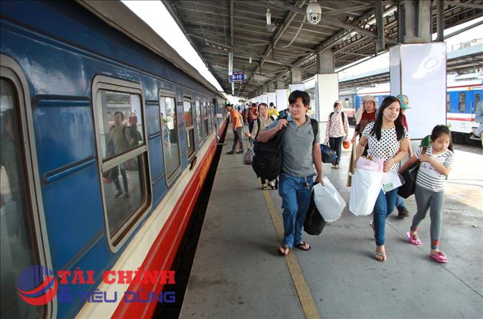 Giảm 5- 10% cho khách mua vé tàu Tết 2023 trong 10 ngày đầu