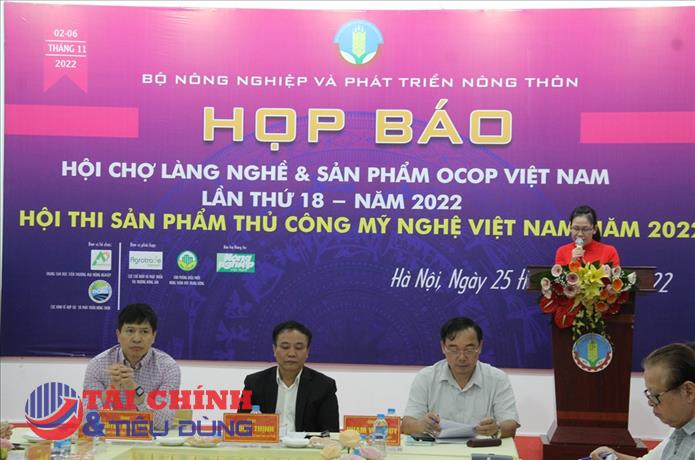 Sắp diễn ra Hội chợ Làng nghề và sản phẩm OCOP Việt Nam lần thứ 18