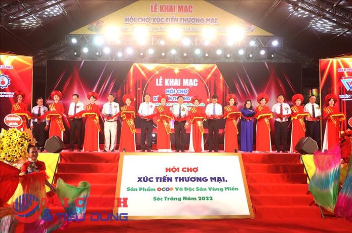 Hơn 420 gian hàng tham dự Hội chợ Xúc tiến thương mại sản phẩm OCOP và đặc sản vùng miền tại Sóc Trăng