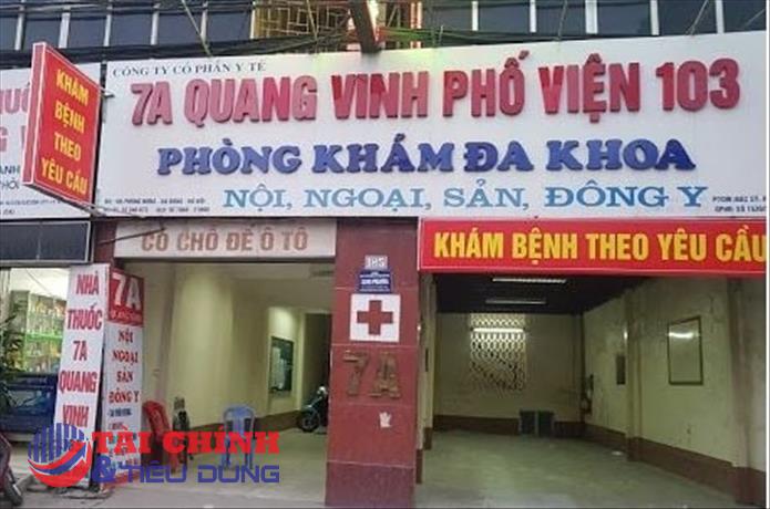 Hà Nội: Phòng khám đa khoa 7A Quang Vinh Phố Viện 103 bị đình chỉ hoạt động