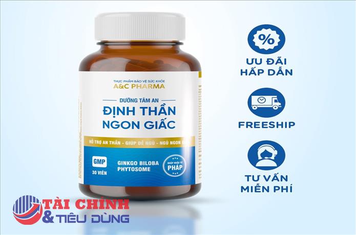 Thực phẩm BVSK Dưỡng tâm an định thần ngon giấc vi phạm quy định của pháp luật về quảng cáo