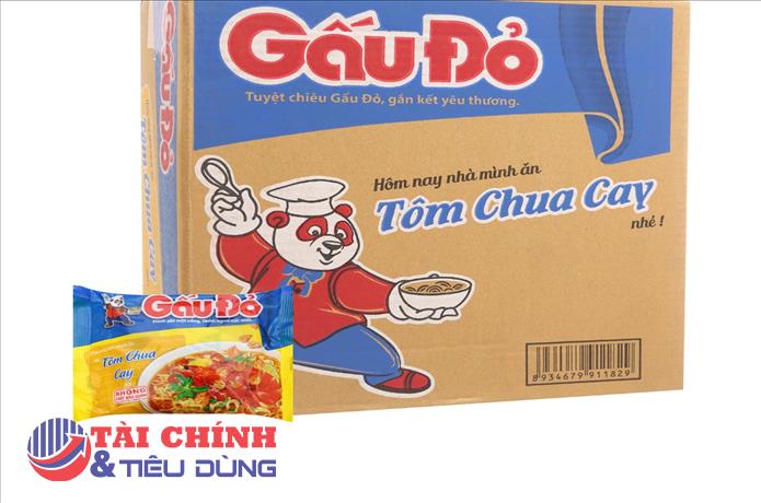 Bộ Công Thương yêu cầu báo cáo mì GẤU ĐỎ có hàm lượng Etylen Oxit không phù hợp
