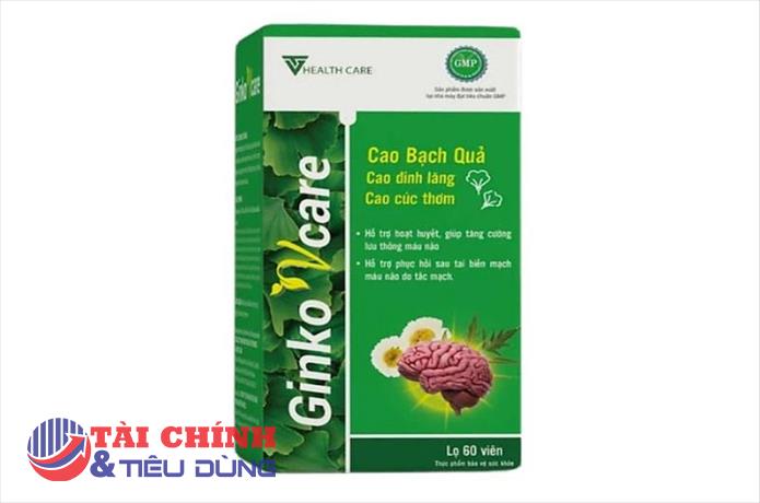 TPBVSK Ginko Vcare vi phạm quy định của pháp luật về quảng cáo trên sàn TMĐT