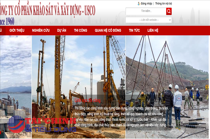 Khảo sát và Xây dựng (USCO) tiêp tục bị cưỡng chế tài khoản để thu thuế