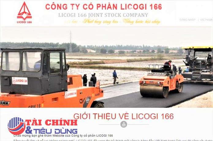 Licogi 166 (LCS) xin tạm ngừng kinh doanh 1 năm