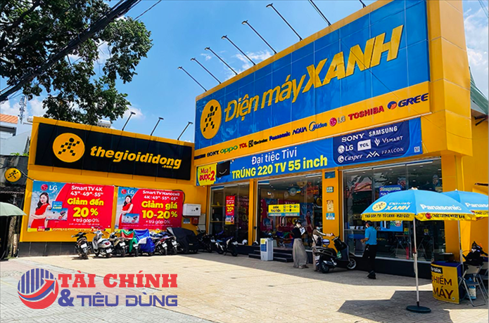 MWG: Doanh thu 2 chuỗi lớn TGDĐ và ĐMX sụt giảm 32% trong 2 tháng đầu năm