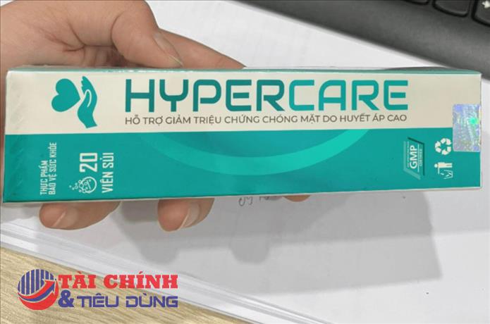 TPBVSK Hypercare quảng cáo gây hiểu lầm có tác dụng như thuốc chữa bệnh