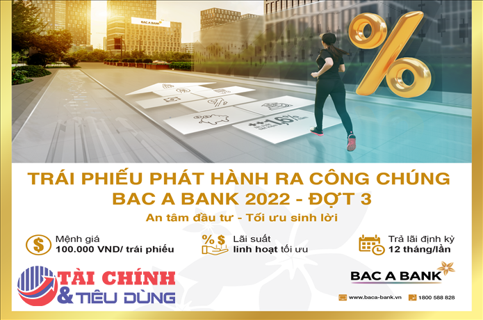 BAC A BANK Chính thức phát hành hơn 3.000 tỷ đồng trái phiếu ra công chúng