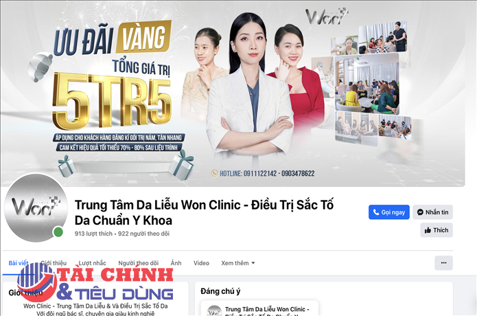 Phòng khám da liễu Won bị xử phạt và đình chỉ hoạt động