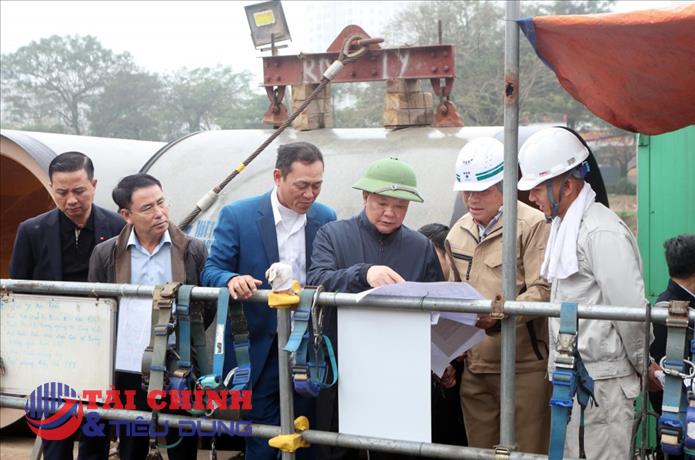 Đẩy nhanh tiến độ, sớm vận hành nhà máy xử lý nước thải Yên Xá