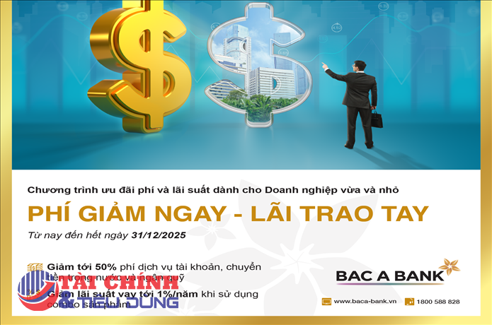 BAC A BANK tung combo ưu đãi giảm phí và lãi vay cho doanh nghiệp vừa và nhỏ