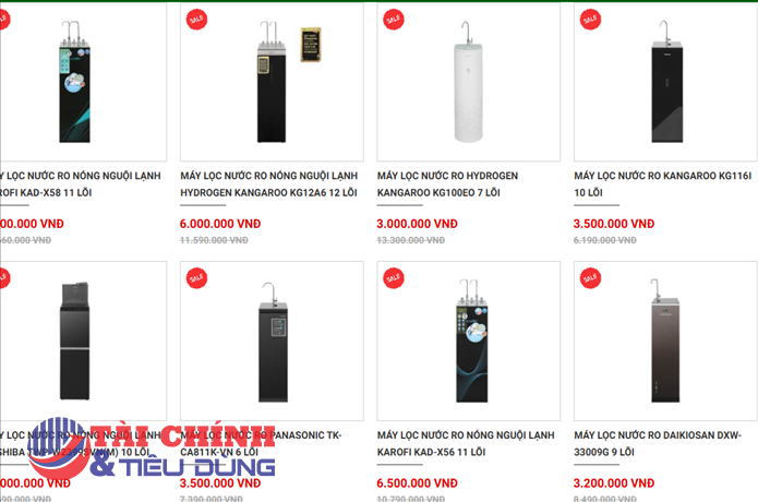 Thị trường máy lọc nước: Hỗn loạn mức giá, người tiêu dùng chỉ biết đặt niềm tin