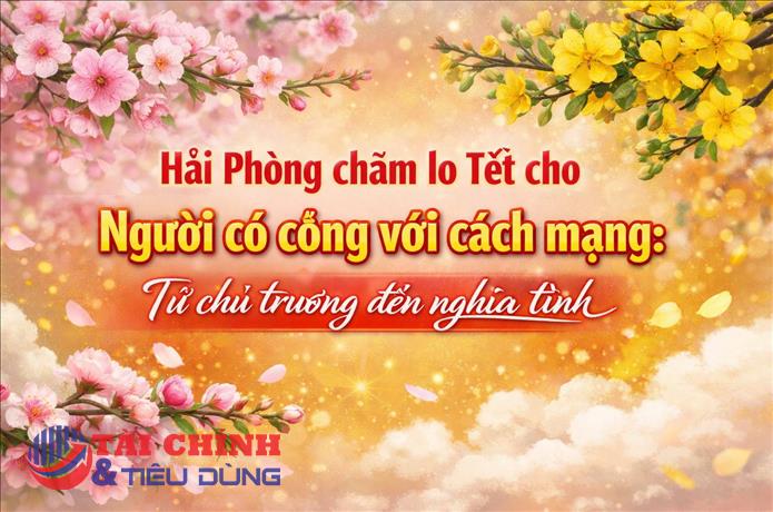 Tết nghĩa tình: Hải Phòng chăm lo người có công với hơn 99.000 suất quà