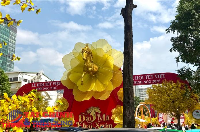 Phố ông Đồ TP.HCM rộn ràng sắc xuân, gìn giữ hồn Tết Việt giữa lòng đô thị