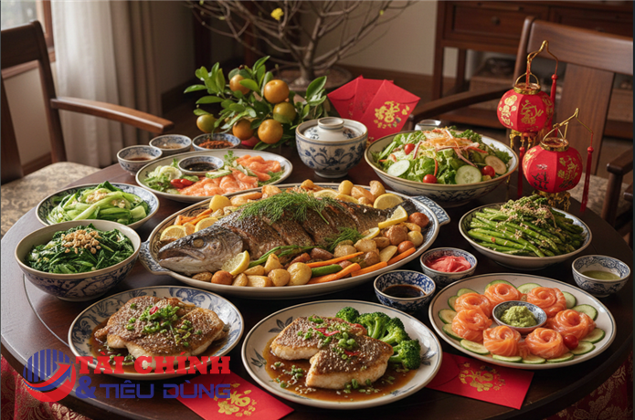 Giới trẻ chọn cá là thực phẩm chính để ăn Tết