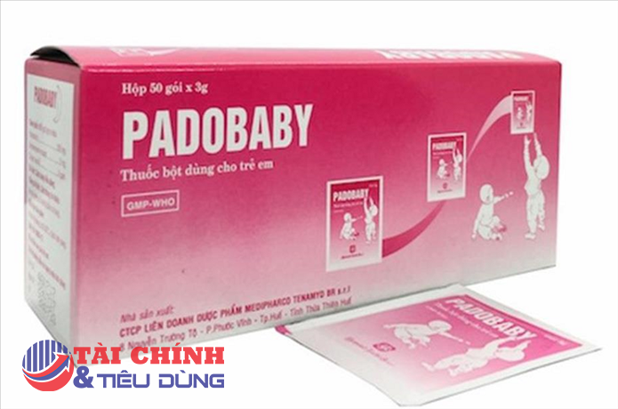 Medipharco bị xử phạt 50 triệu đồng, buộc thu hồi lô thuốc Padobaby vi phạm chất lượng