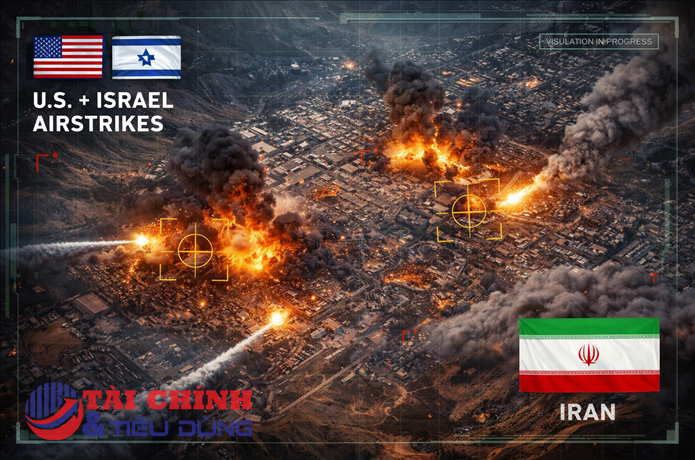 Sau ngày Mỹ + Israel tấn công Iran: Thị trường tài chính - hàng hóa toàn cầu biến động như thế nào?