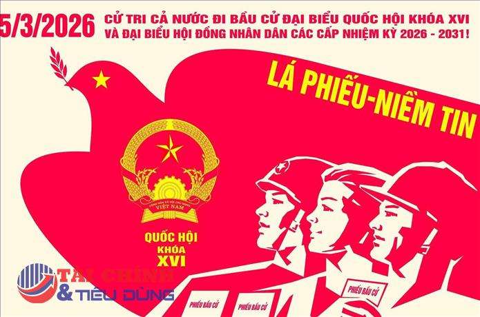 Bầu cử Quốc hội khóa XVI: Quy trình 4 bước tại phòng phiếu