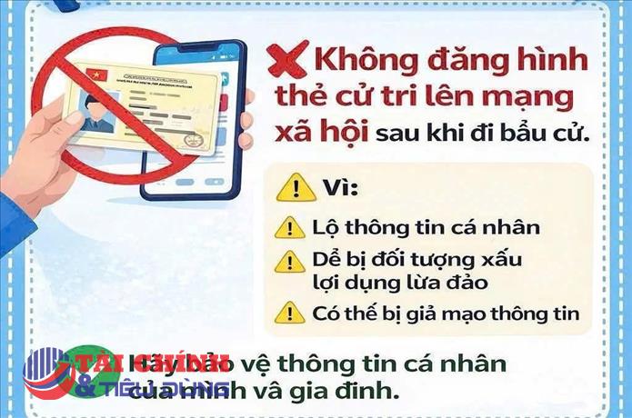 Cảnh báo bảo vệ dữ liệu cá nhân từ tấm thẻ cử tri