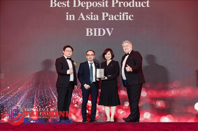 BIDV đón nhận cú đúp giải thưởng