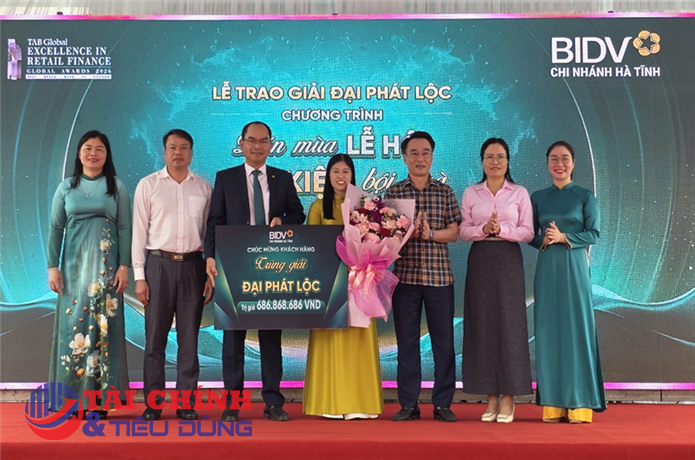 Khách hàng may mắn “đón lộc” từ BIDV