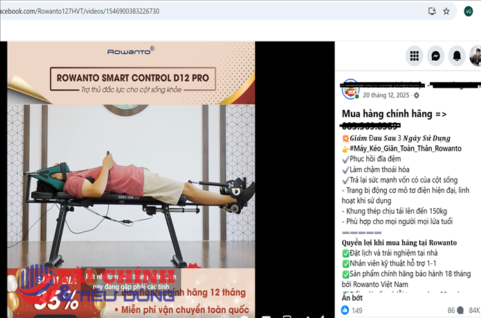 Máy kéo giãn cột sống: “Giải pháp tại nhà” trở thành con dao hai lưỡi