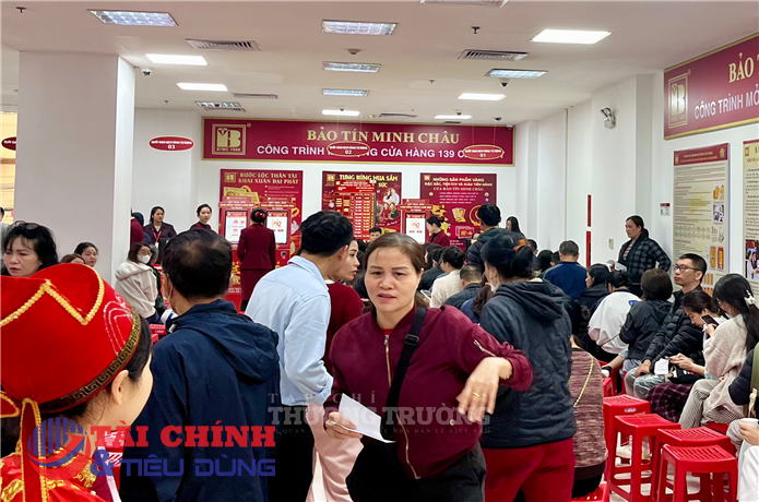 Bảo Tín Minh Châu thông báo bán vàng trở lại từ 12h trưa nay