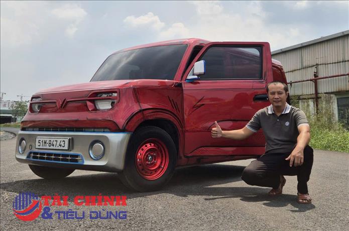 Mua VinFast EC Van dù đã có cả dàn xe chở hàng, chủ xưởng tại TP.HCM giải thích bài toán chi phí