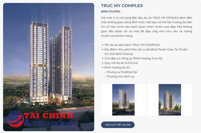 Chủ đầu tư Trúc My Complex thua lỗ kéo dài, áp lực tài chính gia tăng từ khối nợ trái phiếu nghìn tỷ