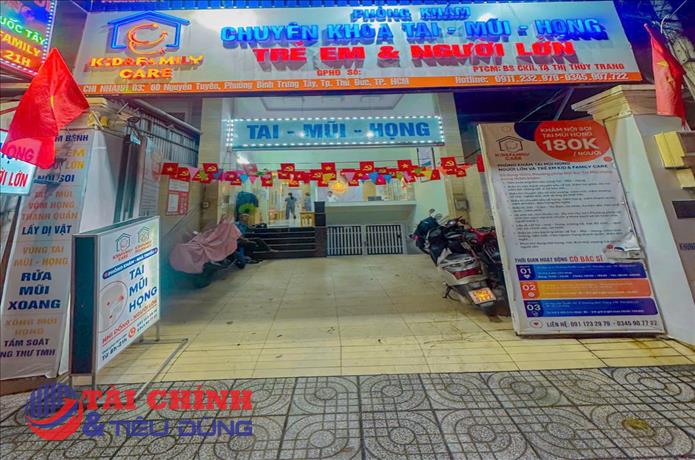 Vi phạm quy định về khám, chữa bệnh Phòng khám Tai Mũi Họng Kid & Family bị xử phạt